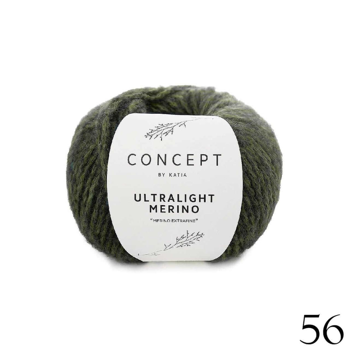 Ultra Light Merino - Katia - Color: 56 - Green