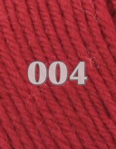 Laines Cheval Blanc - Merino Baby - Color: 004.MerBaby Red Poppy