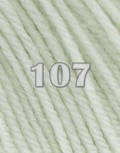 Laines Cheval Blanc - Merino Baby - Color: 107.MerBaby Green water