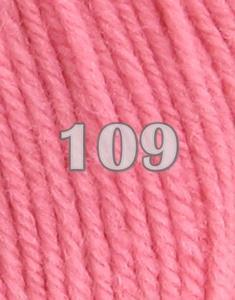 Laines Cheval Blanc - Merino Baby - Color: 109.MerBaby Pink raspberry